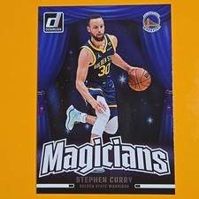 donruss magicians stephen curry basketball  card