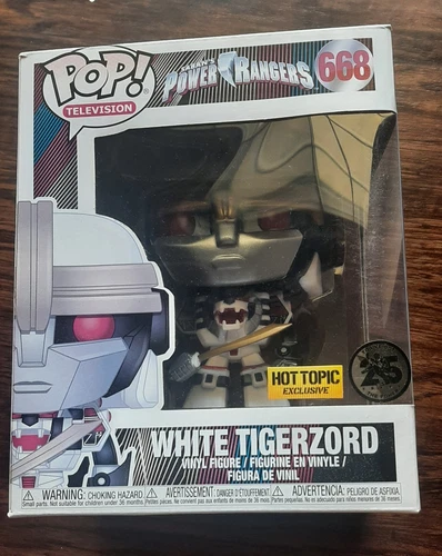 Funko POP! Television Power Rangers Tigerzord Supersized #668 DAMAGED BOX