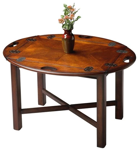 Butler Specialty Butler Table In Plantation Cherry Finish - Picture 1 of 2