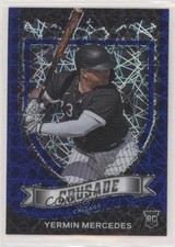 2021 Panini Chronicles Crusade Blue Velocity Prizm Yermin Mercedes #16 0l51