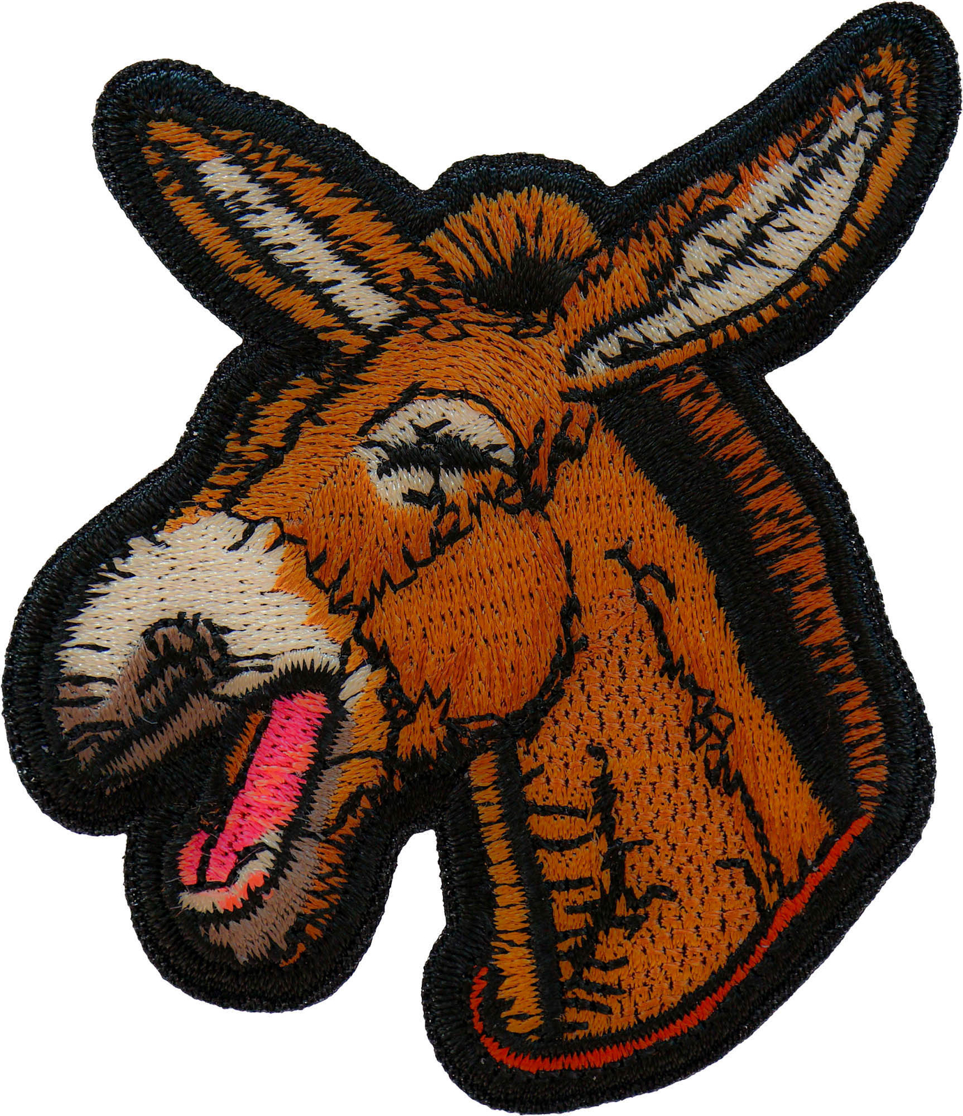 Laughing Donkey Iron on Patch - 2.75x3 inch - P7283
