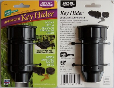 Sprinkler Head Key Hider Cache Geocache Hiding Spot 91901