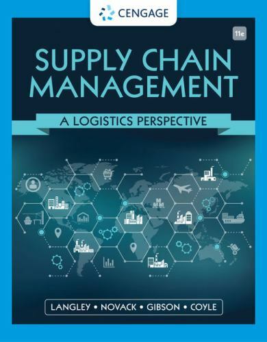 Supply Chain Management : A Logistics Perspective by Robert A. Novack, Brian...