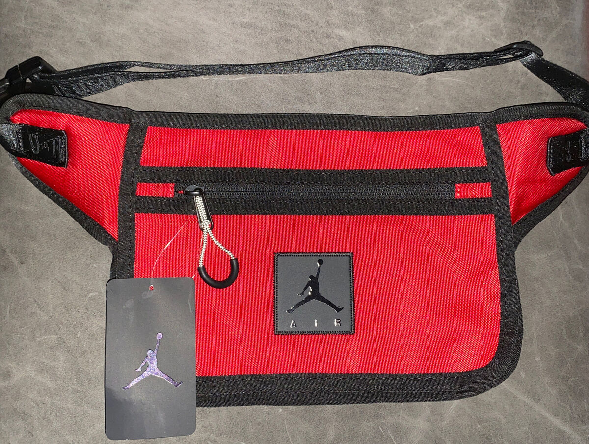 Air Jordan Unisex Belt Bag Crossbody Fanny Hip Waist Red Air Jordan Unisex Belt Bag Crossbody Fanny Hip Waist Red