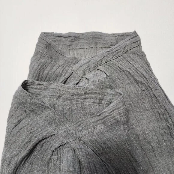 Pantalones Stella Carakasi de gasa arrugada 100 % cáñamo | Para mujer M Foto 3 de 4