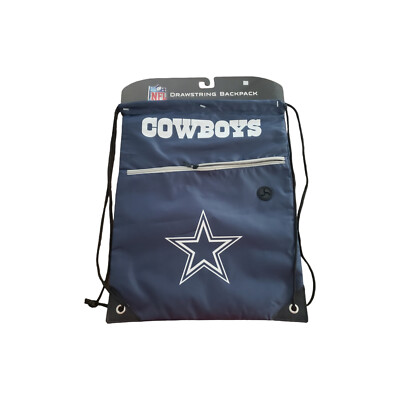 Dallas Cowboys NFL FOCO Logo Drawstring Cinch Sackpack Backpack
