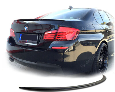 Heckspoiler passend für BMW F10, LACKIERT, Universal, SCHWARZ Lack 668