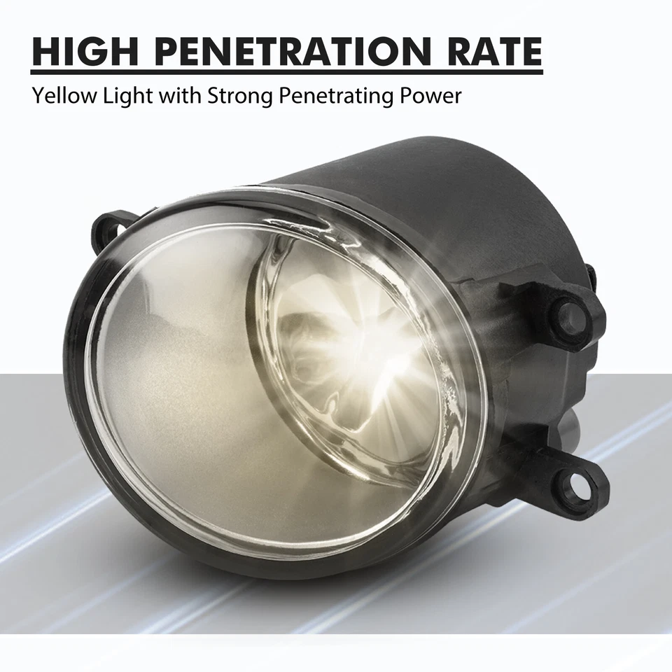 Kit de faros antiniebla de parachoques para Toyota Yaris sedán 2007 2008 2009 2010 2011 2011 Foto 2 de 4