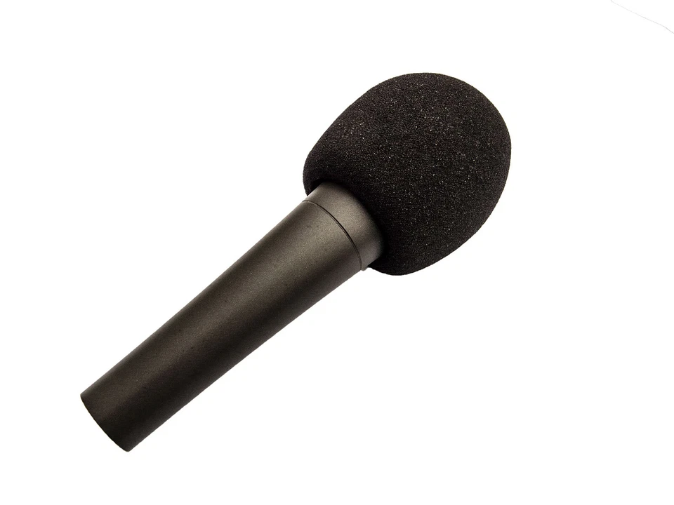 5er Set deetech WS-5b Mikrofon Windschutz Mikrofonwindschutz Popschutz schwarz - Bild 3 von 4