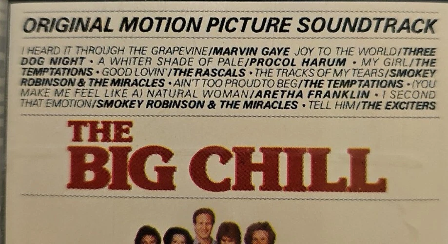 The Big Chill Soundtrack Cassette SEALED Marvin Gaye Temptations Procol Harum  - Image 3 of 4