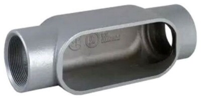 Killark C27, 3/4'' Hub, Iron, Form 7, C-Type, Rigid Conduit Body, 1 pc