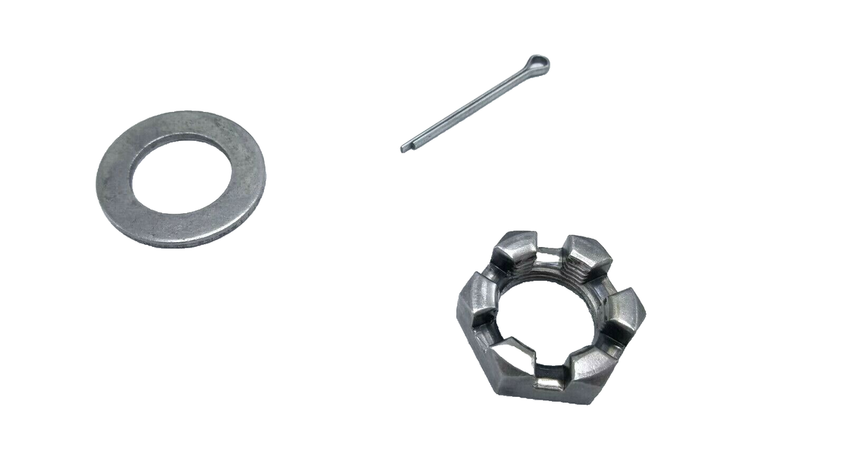 Trailer Hub Spindle Kit 5 X 5.5 Trailer Idler Hub Spindle Kit Stub End #84 For 3500# Axle | Replacement Running Gear Trailer Spindle Kit - Foto 3