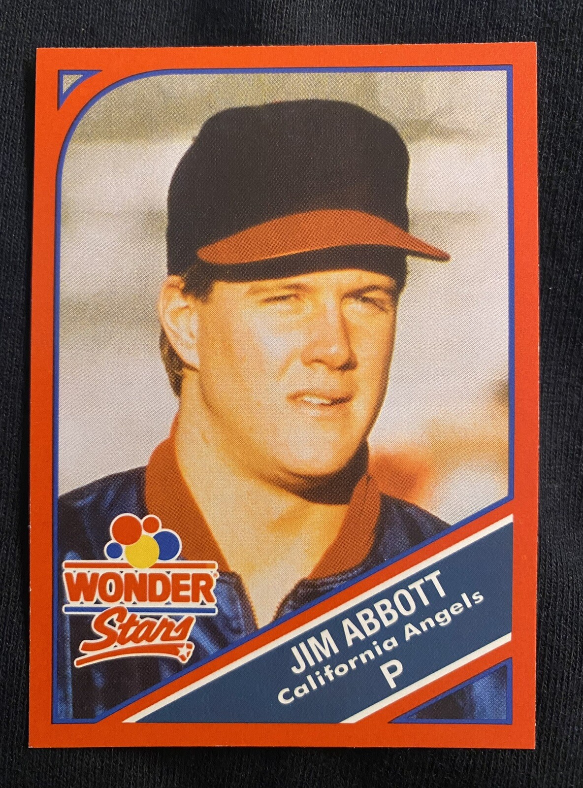 1990 Wonder Bread Stars - #3 Jim Abbott
