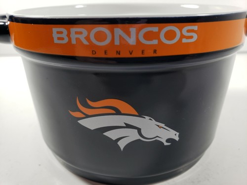 2015 Denver Broncos Gametime Bowl Chile Sopa Queso Salsa Dip Boelter marcas - Imagen 4 de 5