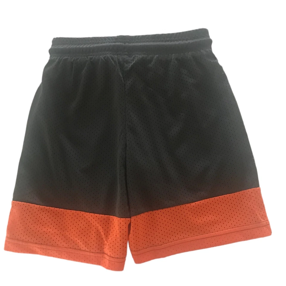 Fila Boys’ Breathable Mesh Athletic Logo Shorts - Black, Size S - Image 3 of 4