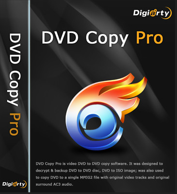 Digiarty WinX DVD Copy Pro Windows 1 Jahr Lizenz für 3 PC Garantie Download