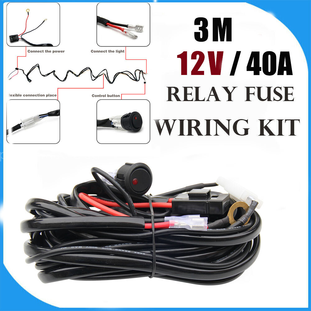 Car LED Work Light Bar Flood Spot Offroad Truck Driving Fog SUV UTE ATV 12V 24V