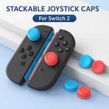 IINE Switch 2 Thumb Stick Grip Cap Joy-con Silicone Cover 