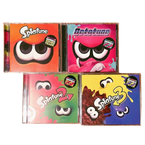 Splatoon ORIGINAL SOUNDTRACK CD 1 & 2 & 3 & Octotune Set of Splatoon ORIGINAL SOUNDTRACK CD 1 & 2 & 3 & Octotune Set of