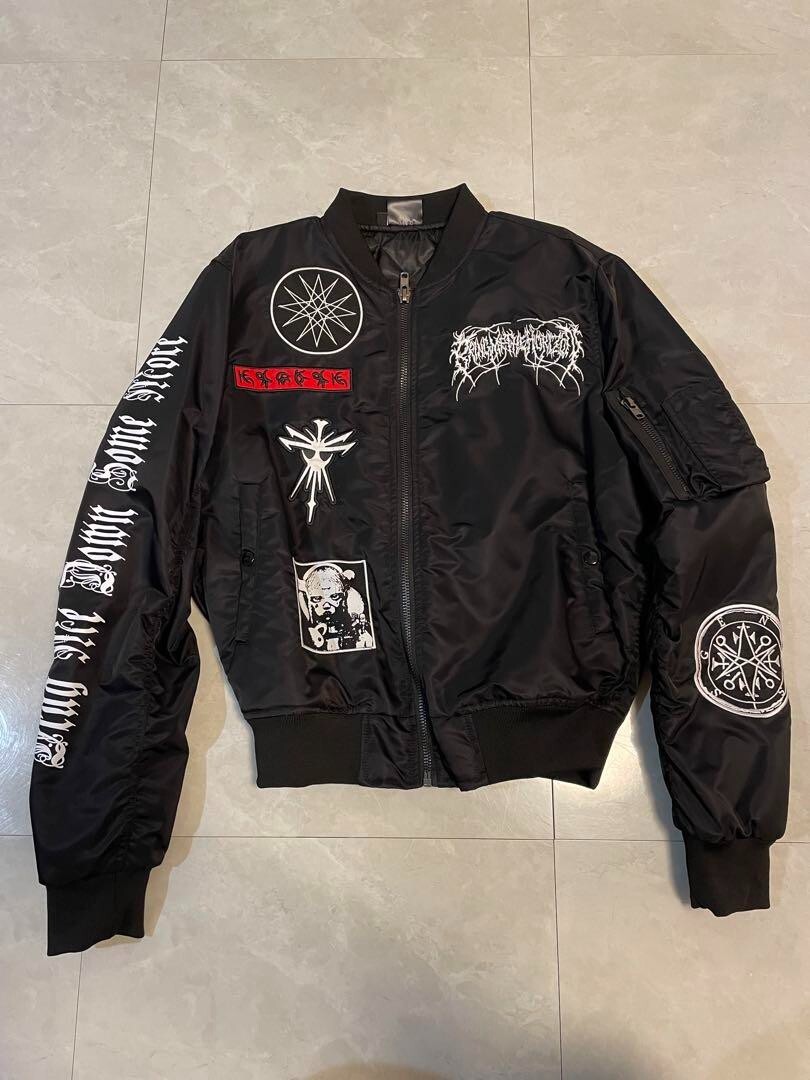 Bring Me The Horizon BMTH Bomber Jacket MA-1 M Pop-up Store Bring Me The Horizon BMTH Bomber Jacket MA-1 M Pop-up Store