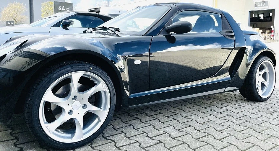 Sommerreifen smart Roadster 452 Lorinser Speedy Alufelgen silber Komplettradsatz - Bild 2 von 4
