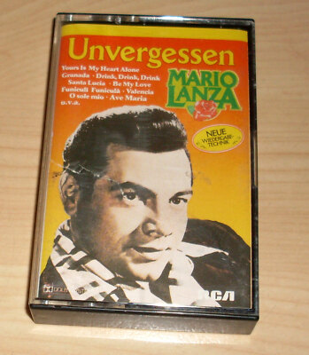 Musik Kassette MC - Mario Lanza - Unvergessen