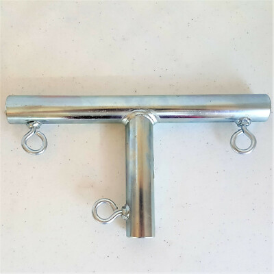 3 Way T Shaped Canopy Fitting Patio Garden Trellis Booth (FVFT) 1 3/8'' pipe