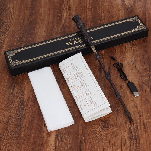 Harry Potter Magic Fire Wand Shooter Fireball Firing Wand Dumbledore Hermione - Foto 11 di 13