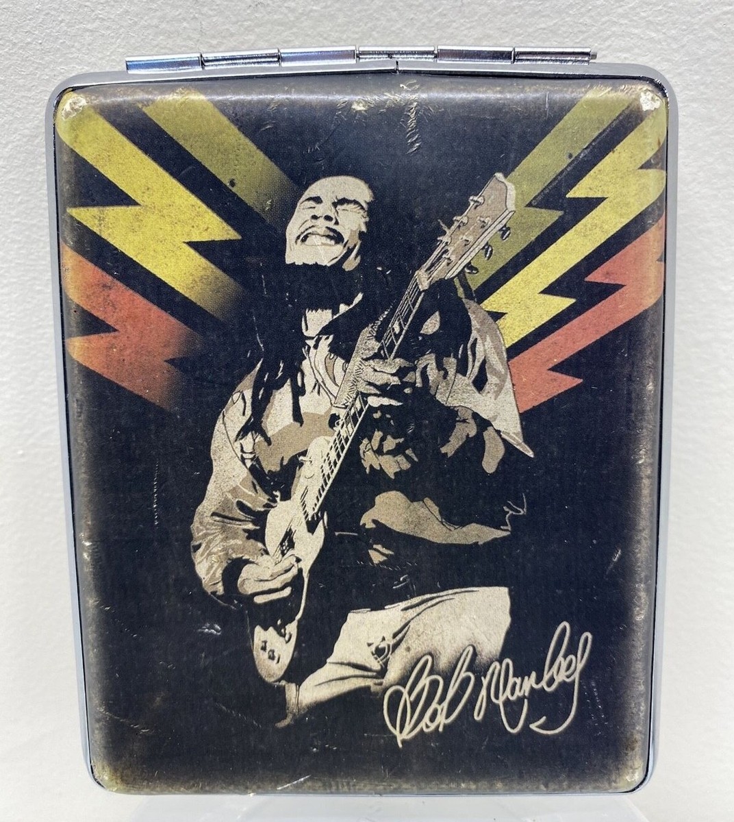 Bob Marley Cigarette/Smokes/Tobacco Case Approx. 4.75