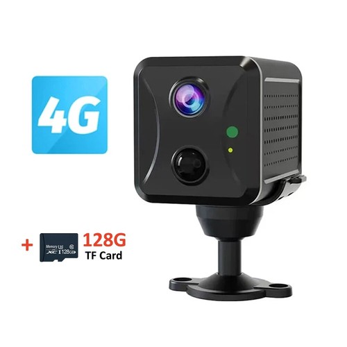 WIFI 4G SIM Card Mini Camera Solar Panel 1080P HD Home Security Cam Waterproof C - Picture 33 of 36