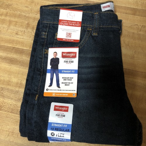 Wrangler Boys Jeans Five Star Dark Blue 