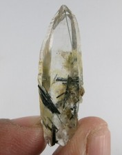 14 CARAT NATURAL BEAUTIFUL TOURMALATED QUARTZ CRYSTAL @ PAKISTAN