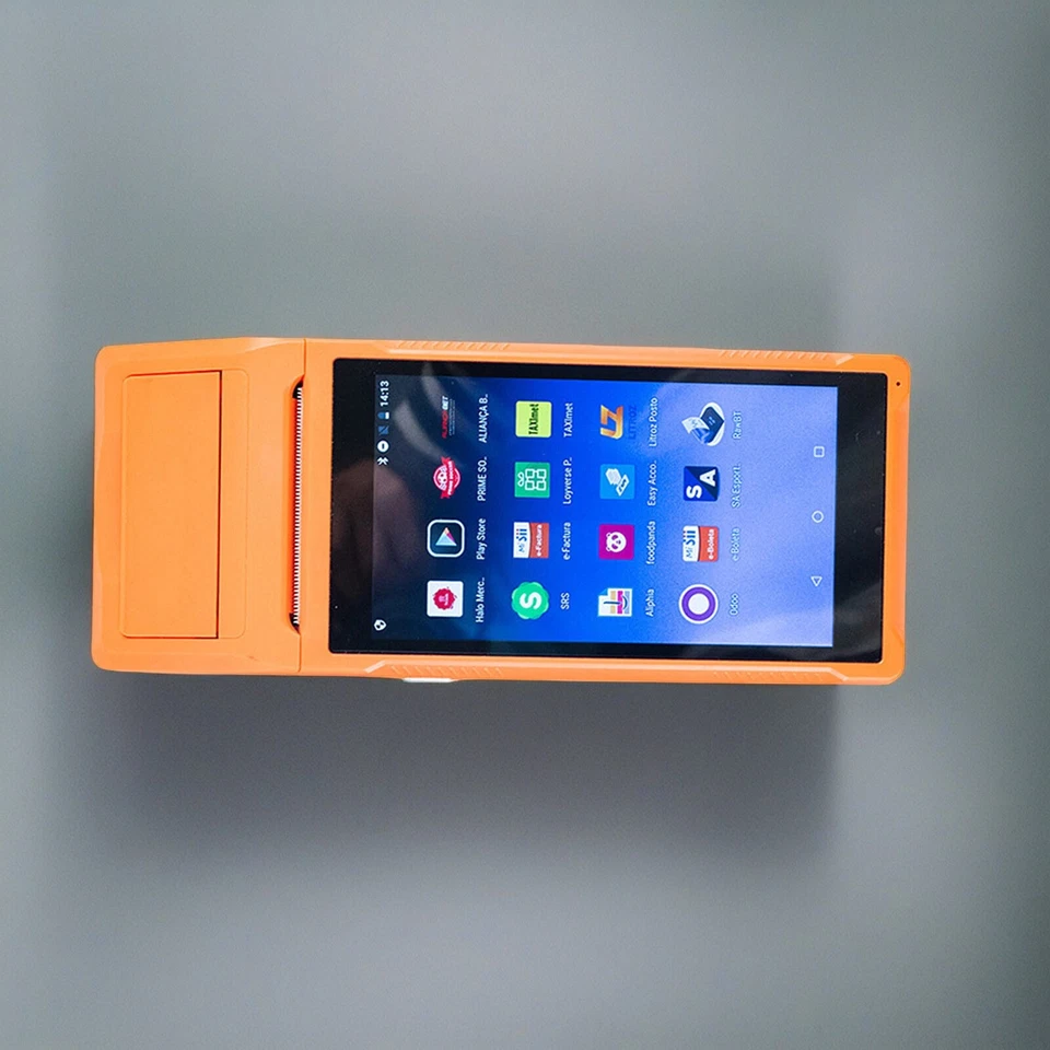 Handheld PDA Printer Smart POS Terminal Wireless Receipt Printer Android US - Image 2 of 4