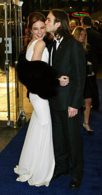 Lynn Collins and Charlie Cox arrive at the UK film premiere of Me- 2004 Photo 1