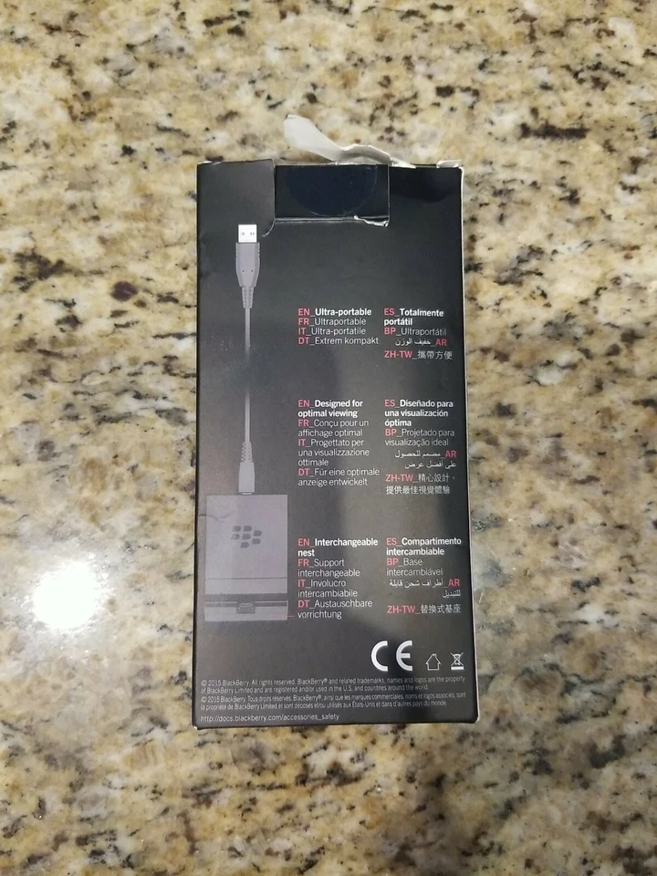 BlackBerry Leap Sync Pod / Charging Pod / Desktop Dock - Black - Image 4 of 4