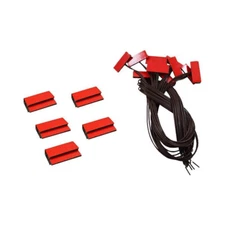 Door Window Security Home Alarm Contact Surface Reed Switch Sensor Brown 10/pk