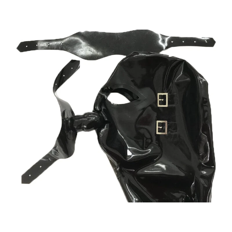 All inclusive latex head cover.Removable eye mask and mask.Can add a nasal tube - Image 4 of 4