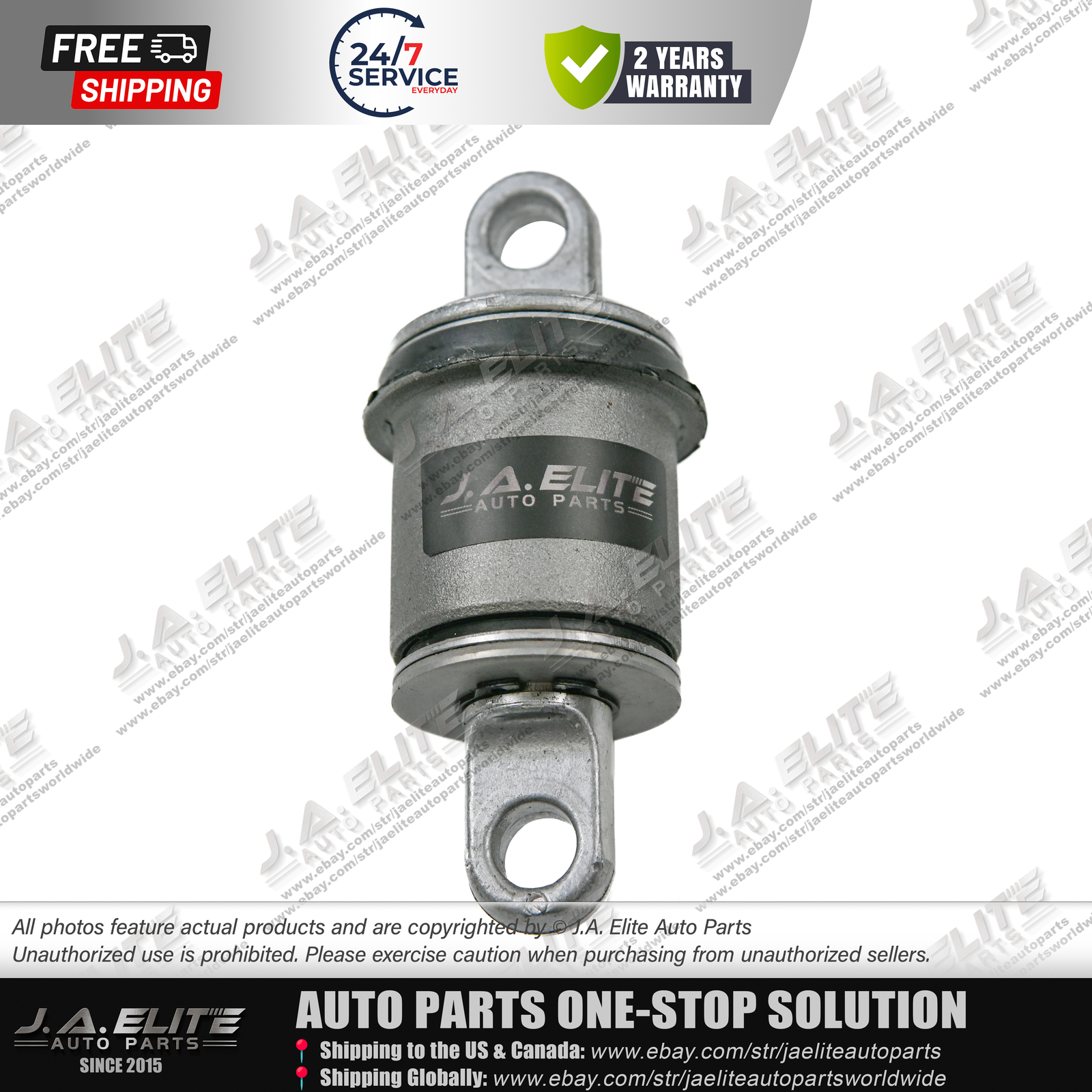 2pcs Front Rear Lower Control Arm Bushing fit Ferrari 599 612, OEM: 196789