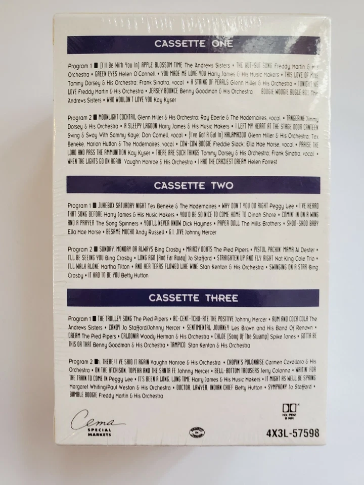 3 Cassette Box-These Were Our Songs Musical Memories Of The War Years Sealed Box - Image 3 of 4