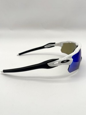 NEW Oakley Radar EV Path Sunglasses White Frame and PRIZM Snow Sapphire lens