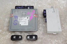 06 BMW 325i Engine computer ignition switch key ECM ECU DME CAS 7559178 E90 E92