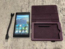 Amazon Kindle Fire HD 6 4th Generation With Case And Charger BUNDLE