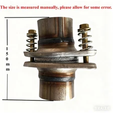 Exhaust Spherical 2.5" ID Joint Repair Flange Spring Bolt Kit 