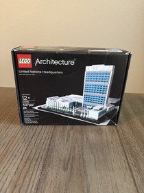 Used LEGO Architecture United Nations Headquarters(21018)
