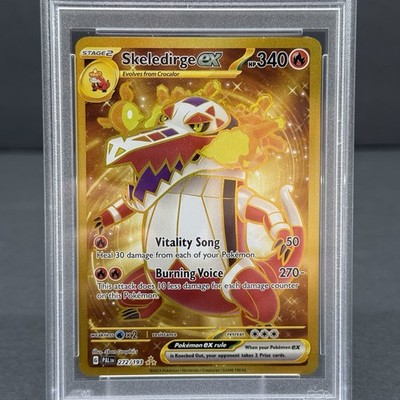 スイレン PSA8 Pokemon Skeledirge ex 272/193 Sv02: Paldea Evolved Holo PSA 8 | eBay