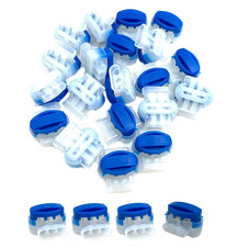 30Pcs 3 Way Wire Connectors,Waterproof Electrical 314-BOX Self-Stripping Pigtail
