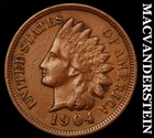 1904 Indian Head Cent - Scarce Extra Fine  #i3178
