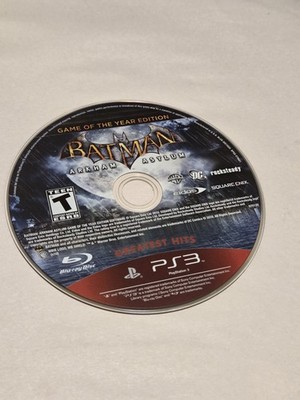 Batman Arkham Asylum GOTY (PlayStation 3 PS3) DISC ONLY