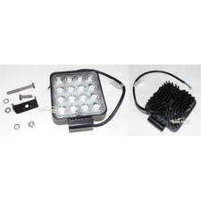 LAMPE DE TRAVAIL ETANCHE LED 16 LEDS 48W 3200 LM IP67 CAMION SUV AUTRE NFW48W AP