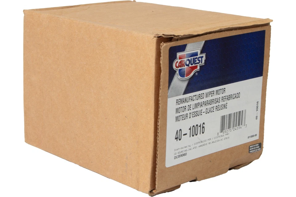 Motor limpiaparabrisas delantero Carquest para 05-07 Cadillac Escalade Chevrolet Tahoe 40-10016 Foto 2 de 4